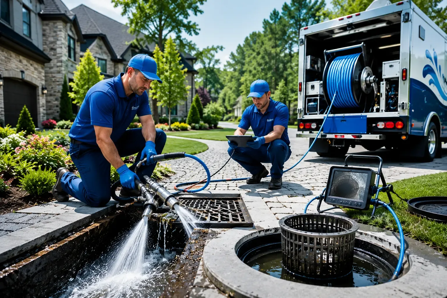 Local outdoor drain cleaning professionals in Rockford, OH