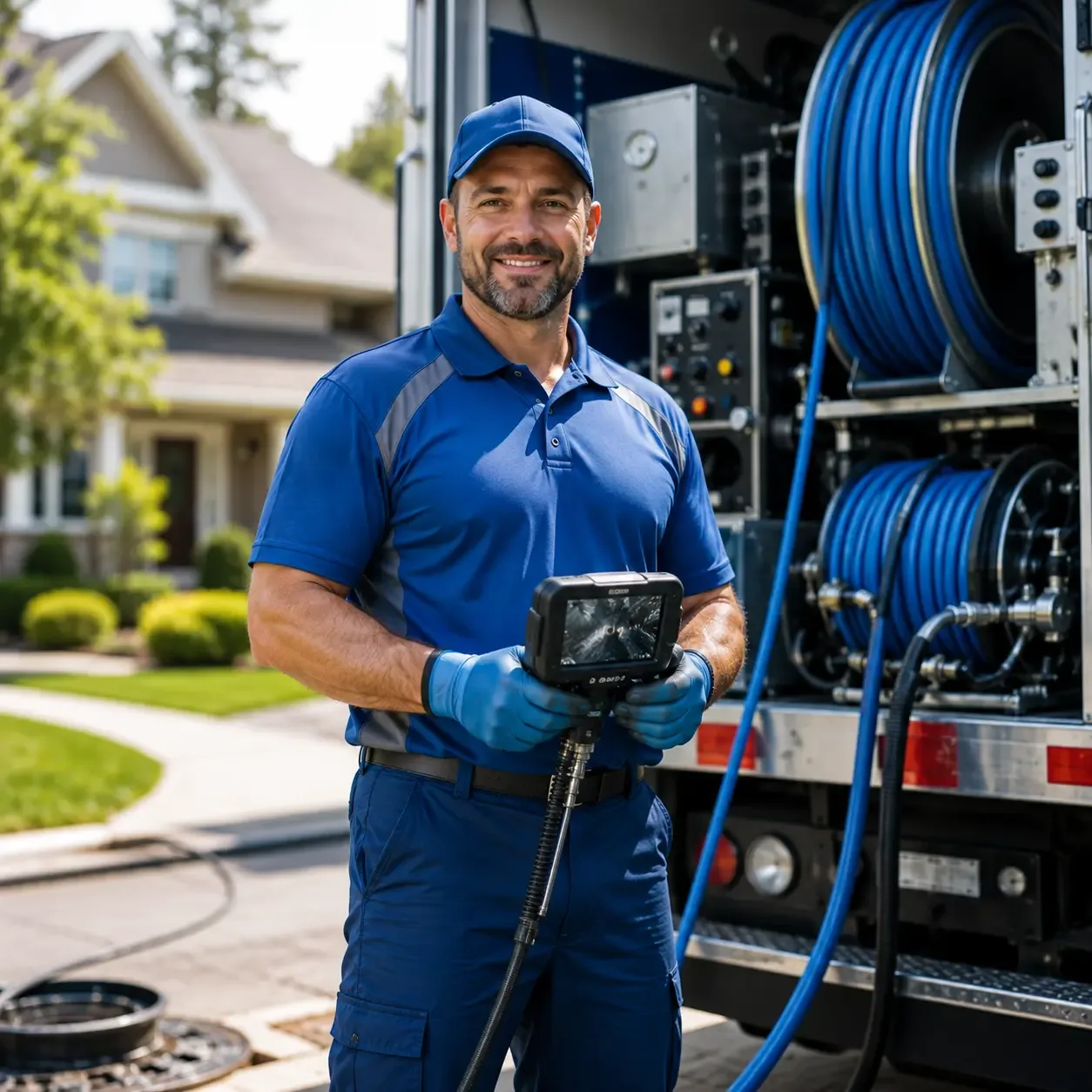Local outdoor drain cleaning specialists in Rockford, OH